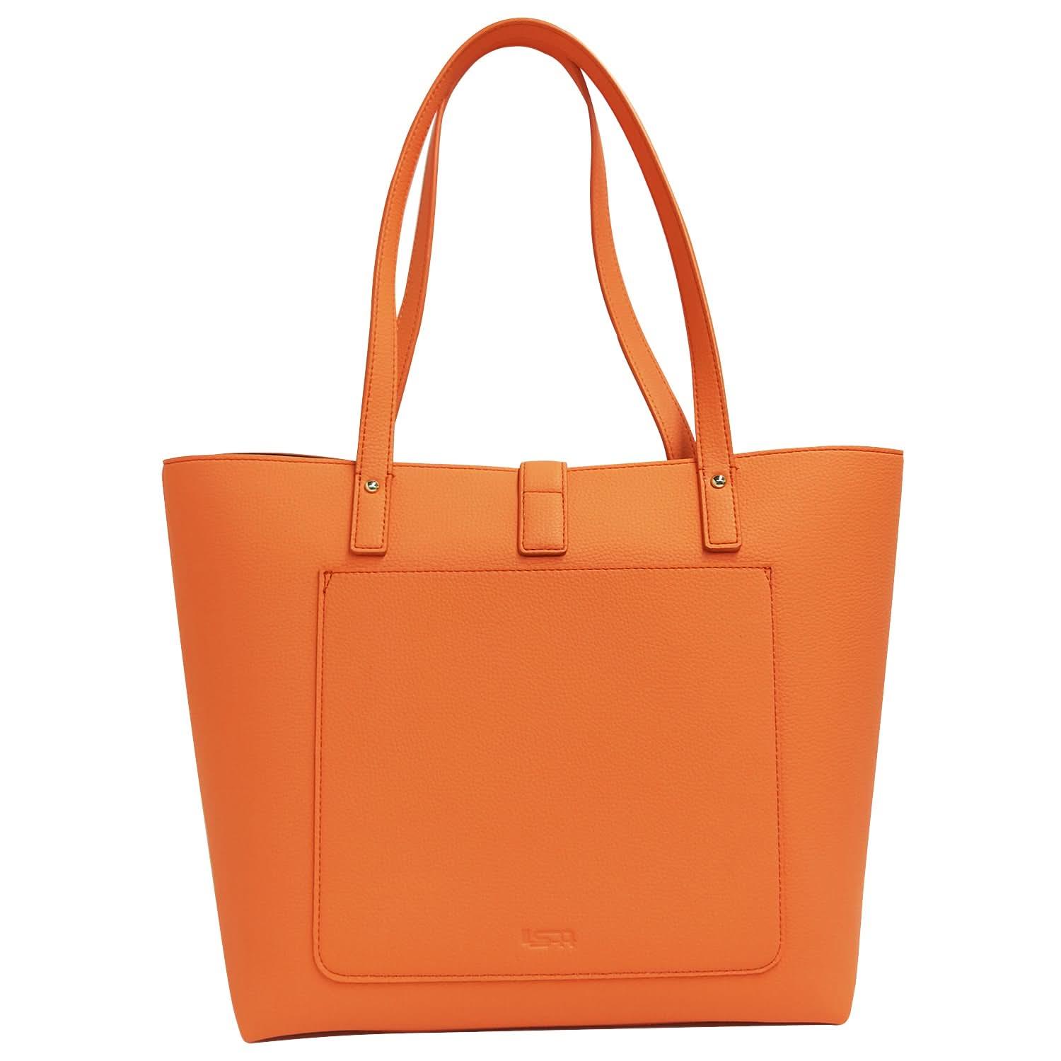 Genuine Leather Tote / Laptop Bag – pebbled leather tote