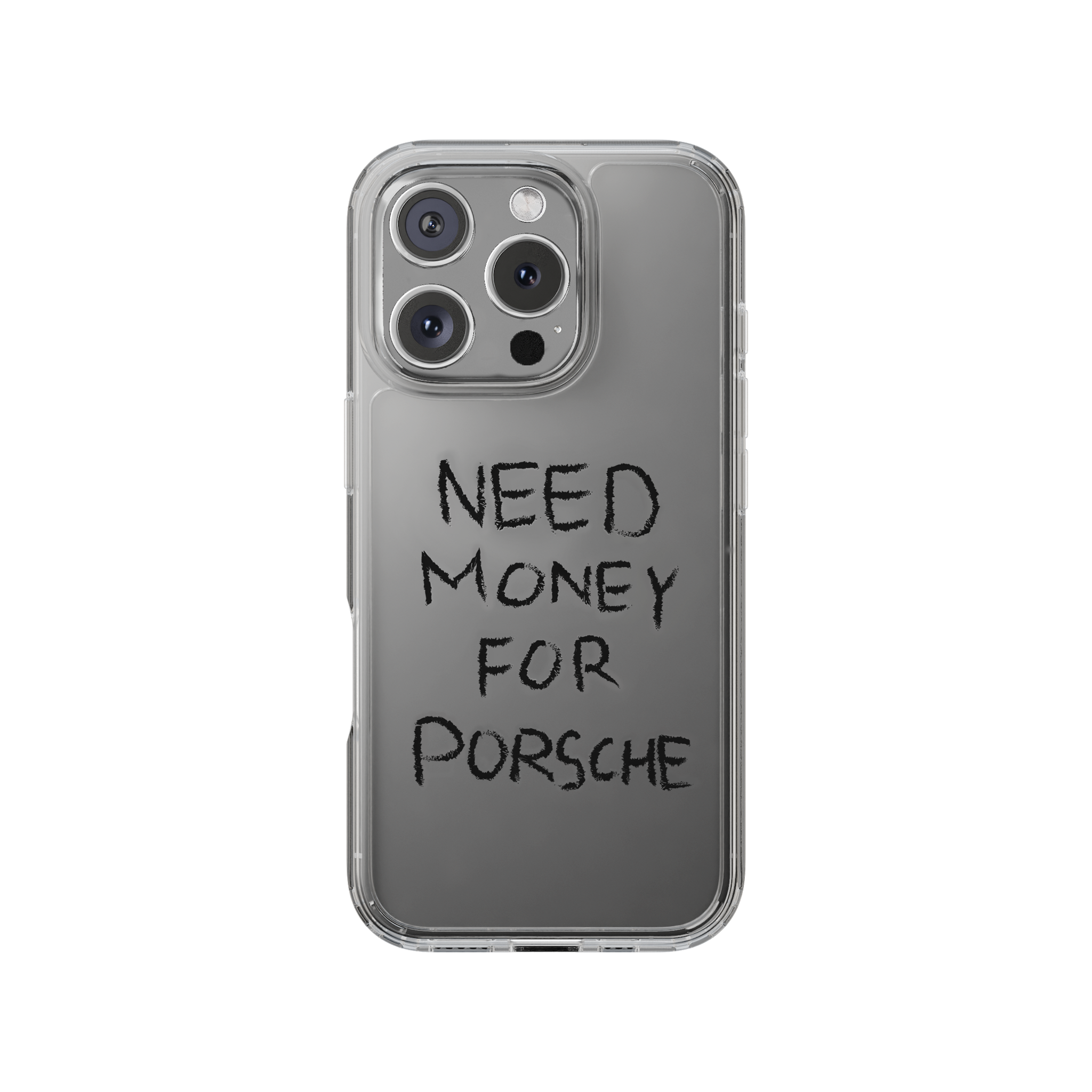 NEED MONEY FOR PORSCHE IPHONE CASE